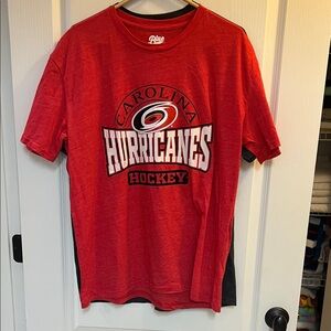 Blue 84 Red Carolina Hurricanes Hockey Tee